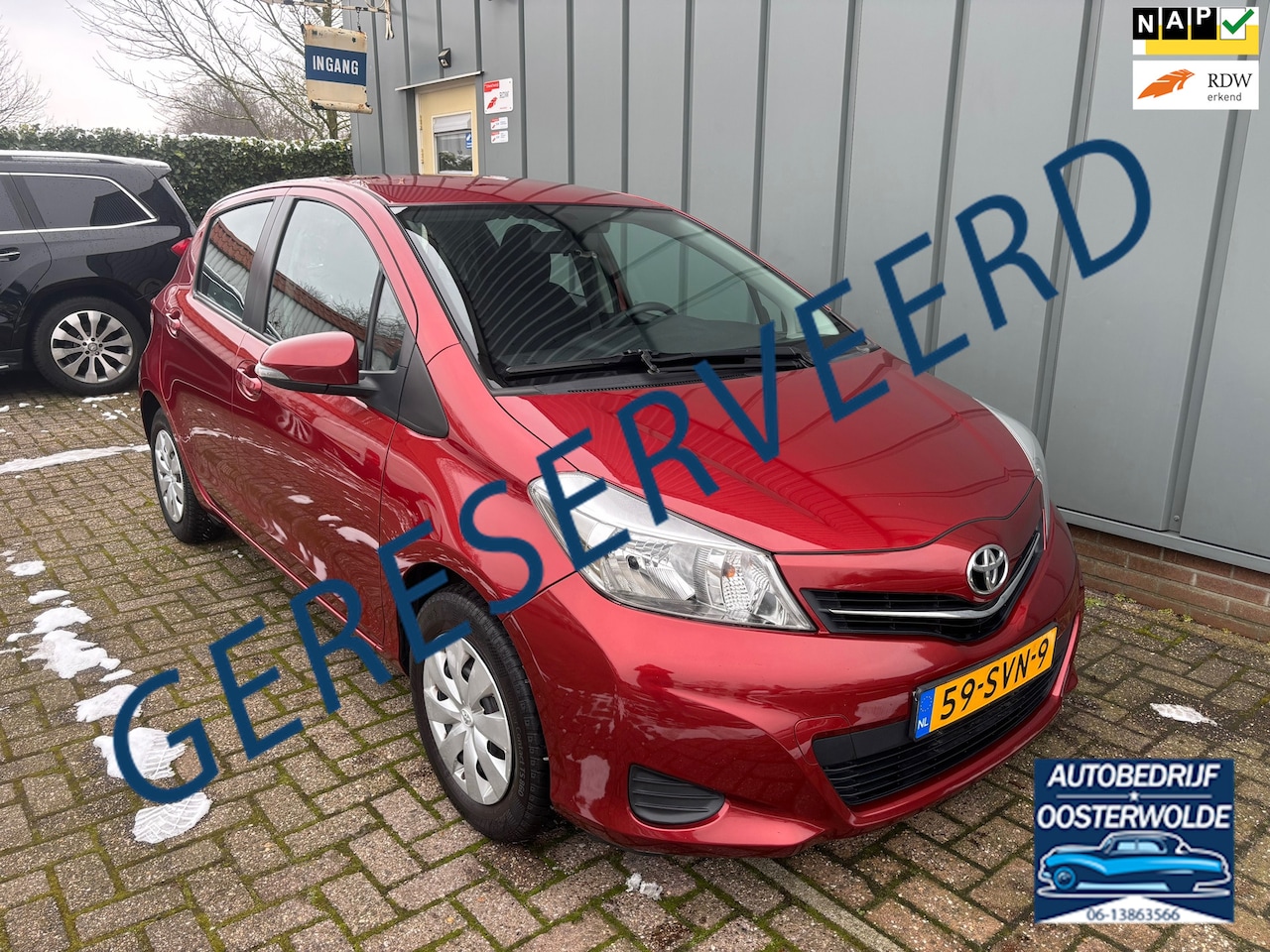 Toyota Yaris - 1.0 VVT-i Aspiration NAP//AIRCO//ELEC.RAMEN//CV+AB - AutoWereld.nl