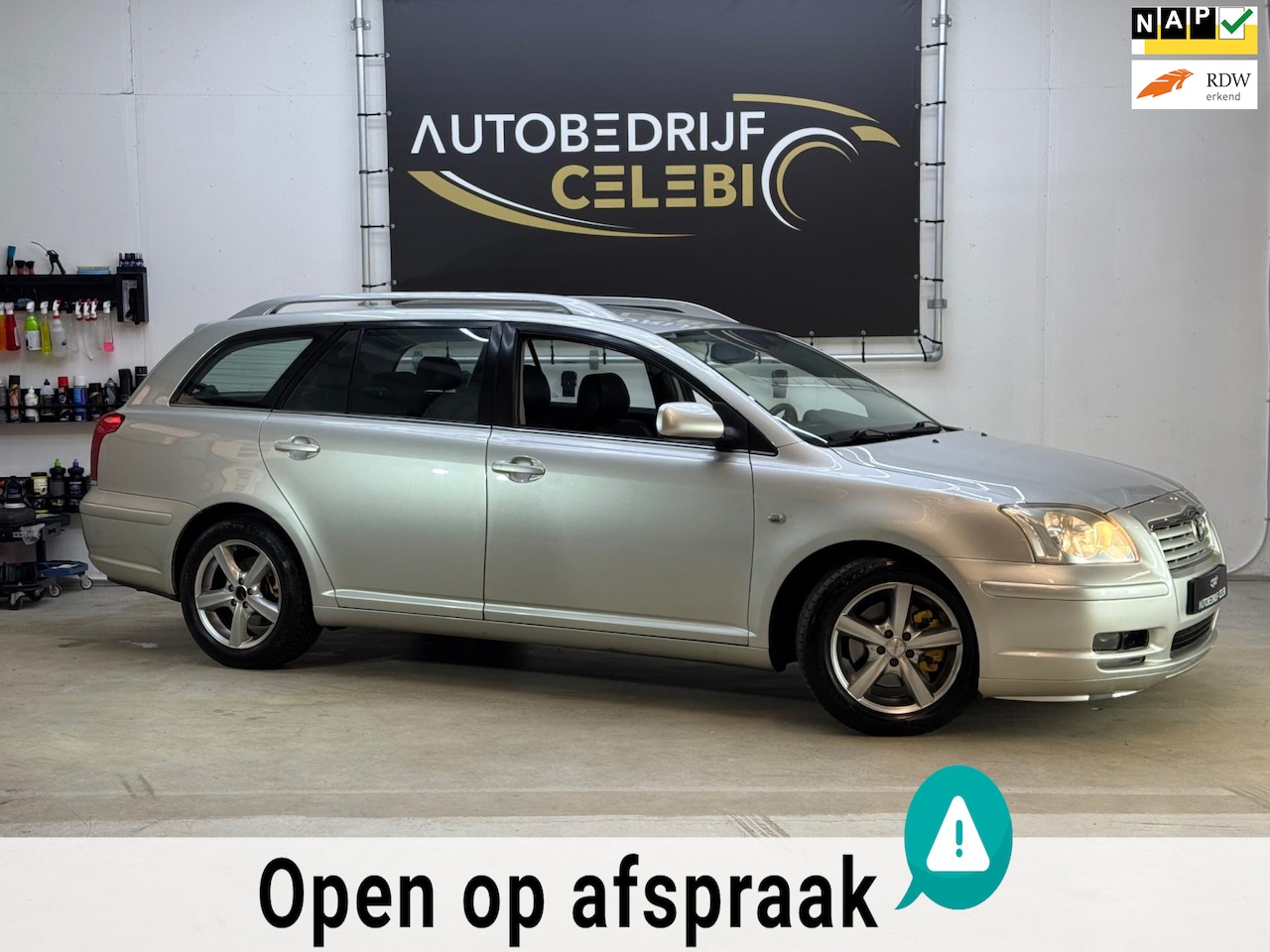 Toyota Avensis Wagon - 2.0 VVTi Executive 2005 GRIJS AUT|LEDER - AutoWereld.nl