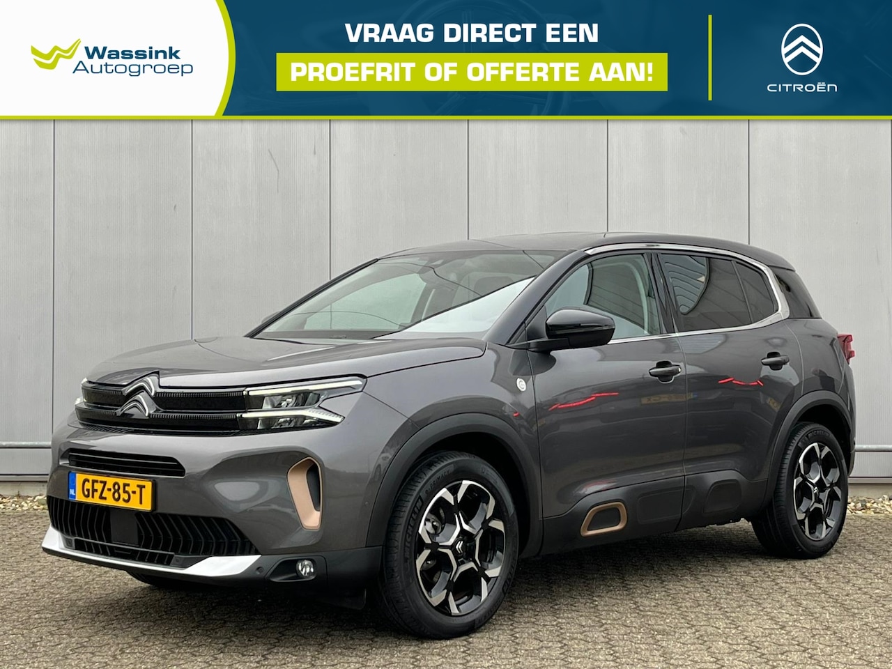 Citroën C5 Aircross - 130pk C-Series Automaat | Keyless Entry | Inhaalsensor | Navigatie | Camera | Parkeersenso - AutoWereld.nl