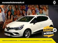 Renault Clio - 1.2 Limited 75pk - 4 cylinder motor - Inklapbare spiegels, sensor achter, cruise, navi