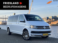 Volkswagen Transporter - 2.0 TDI L2H1 Highline 140pk Dubbele Cabine Trekhaak/2xSchuifdeur/Cruise/Airco/Bluetooth/18