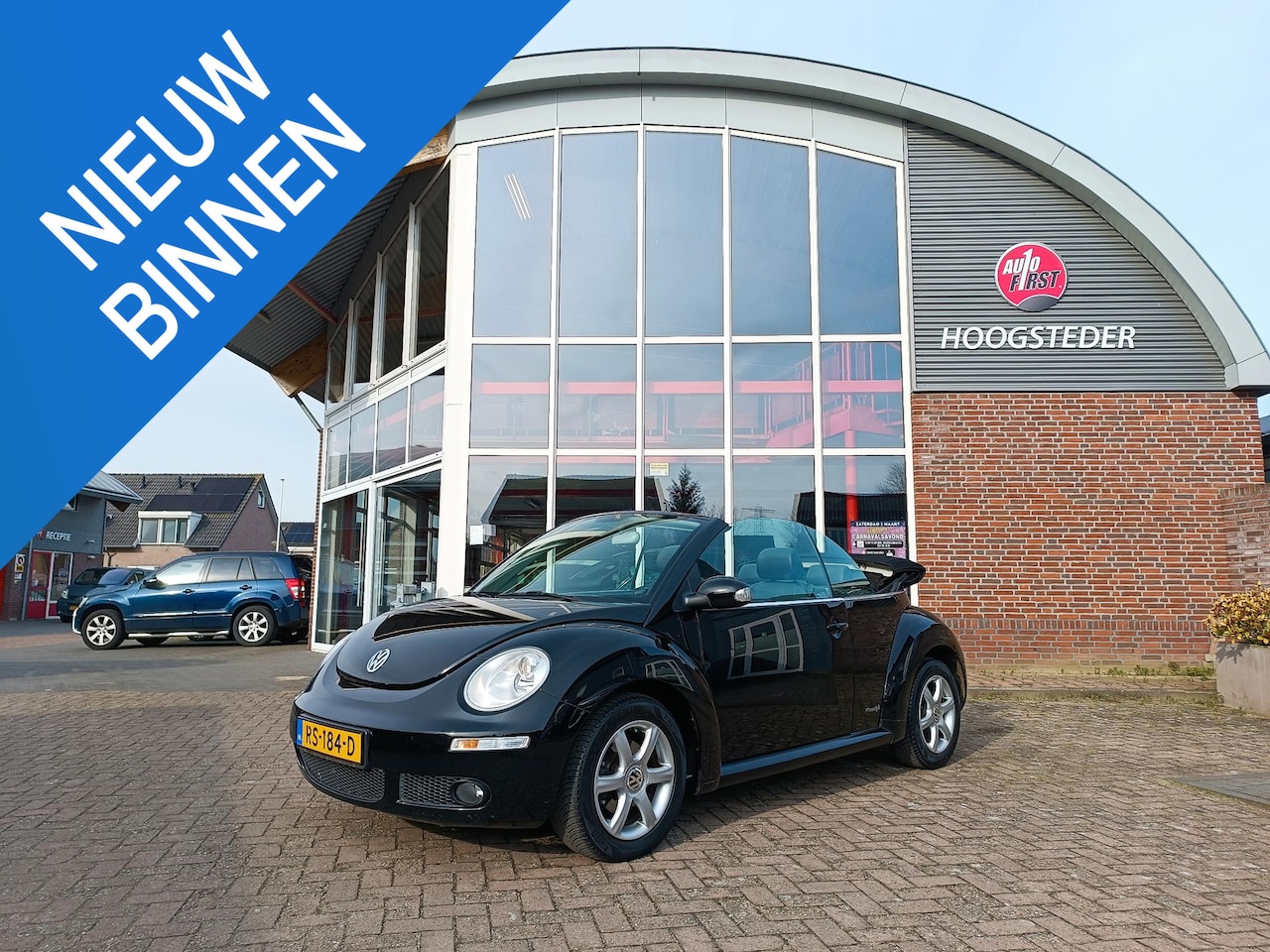 Volkswagen New Beetle Cabriolet - 1.6 Highline 1.6 Highline, leer, stoelverwarming - AutoWereld.nl