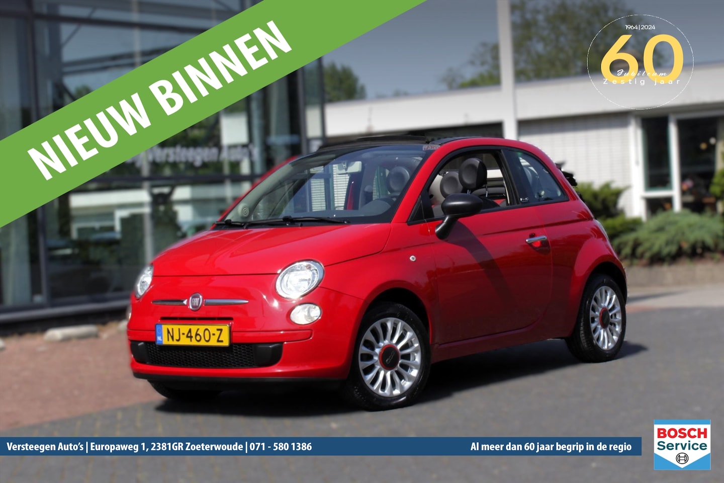 Fiat 500 C - 1.2 69pk Start&Stop Pop Cabrio - AutoWereld.nl