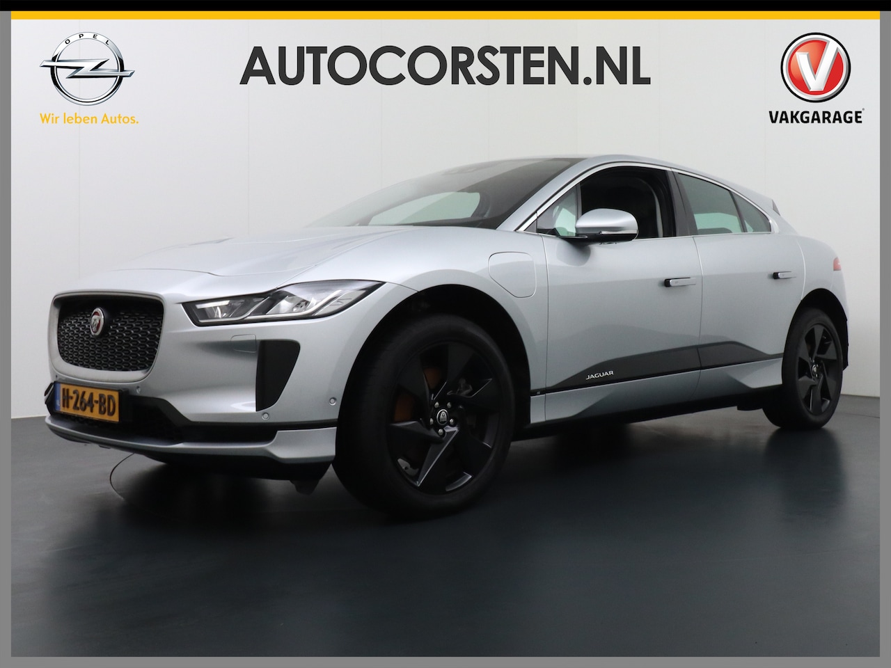 Jaguar I-PACE - EV400 90kWh AUT. 400PK 696Nm AWD Leer+Verwarmd 20"lm Trekhaak Apple Carplay Android Navi C - AutoWereld.nl