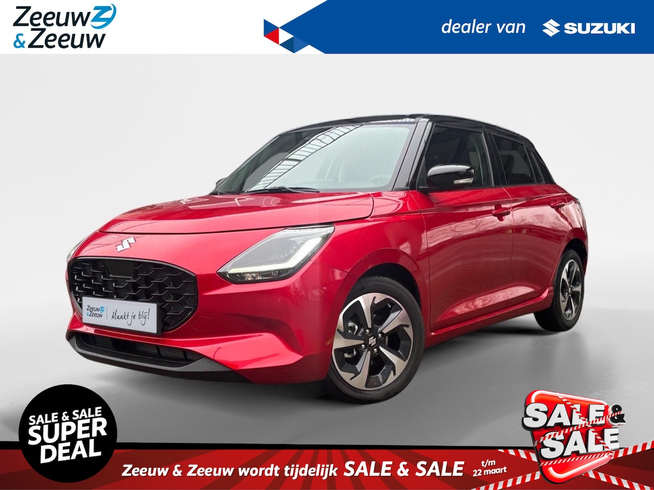 Suzuki Swift - 1.2 Style Automaat | Meerdere kleuren in bestelling* |  6 jaar garantie | - AutoWereld.nl