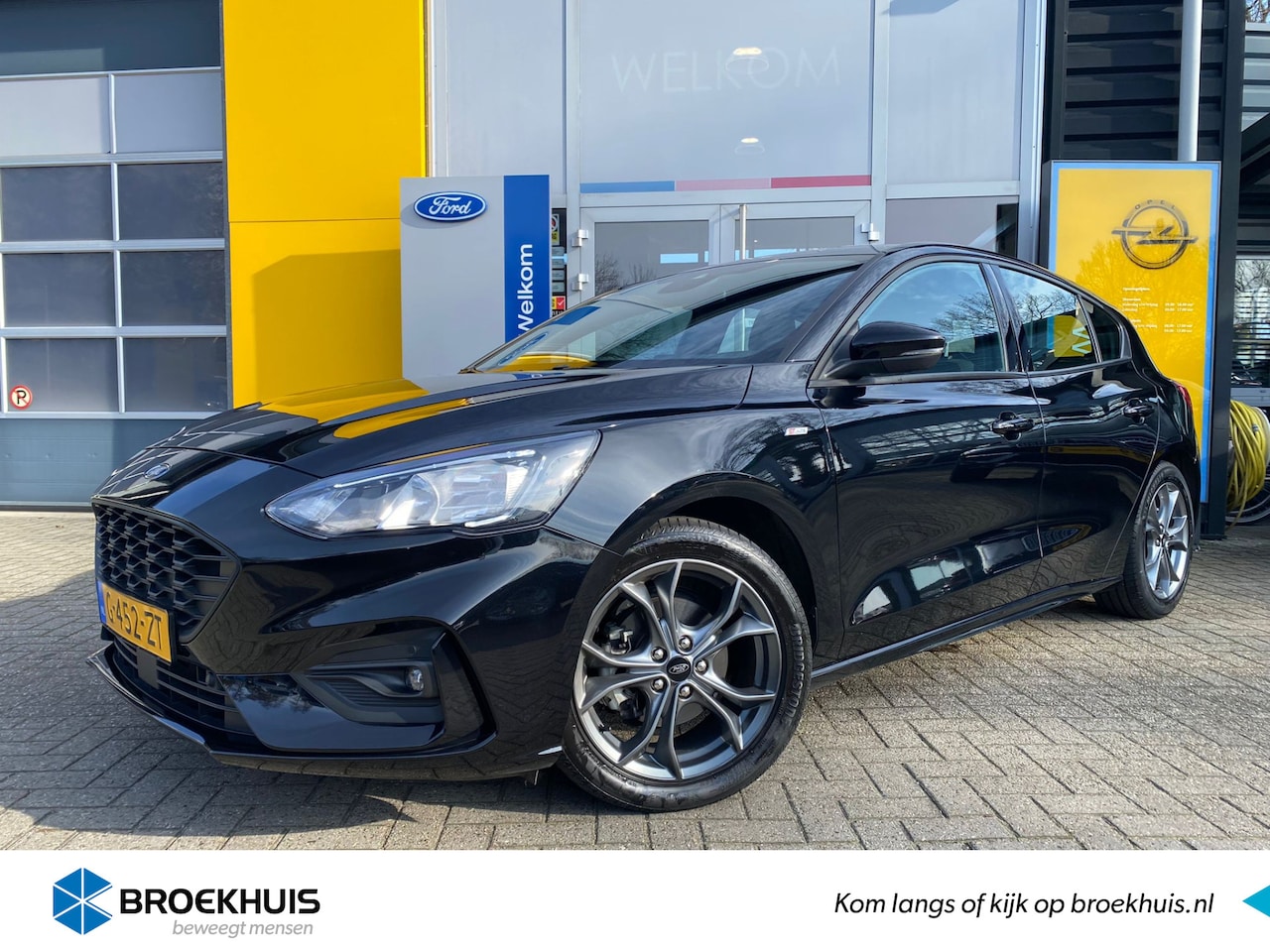 Ford Focus - 1.0 125PK EcoBoost ST Line | NAVIGATIE| CRUISE CONTROL| AIRCO| PARKEERSENSOREN| DAB| - AutoWereld.nl