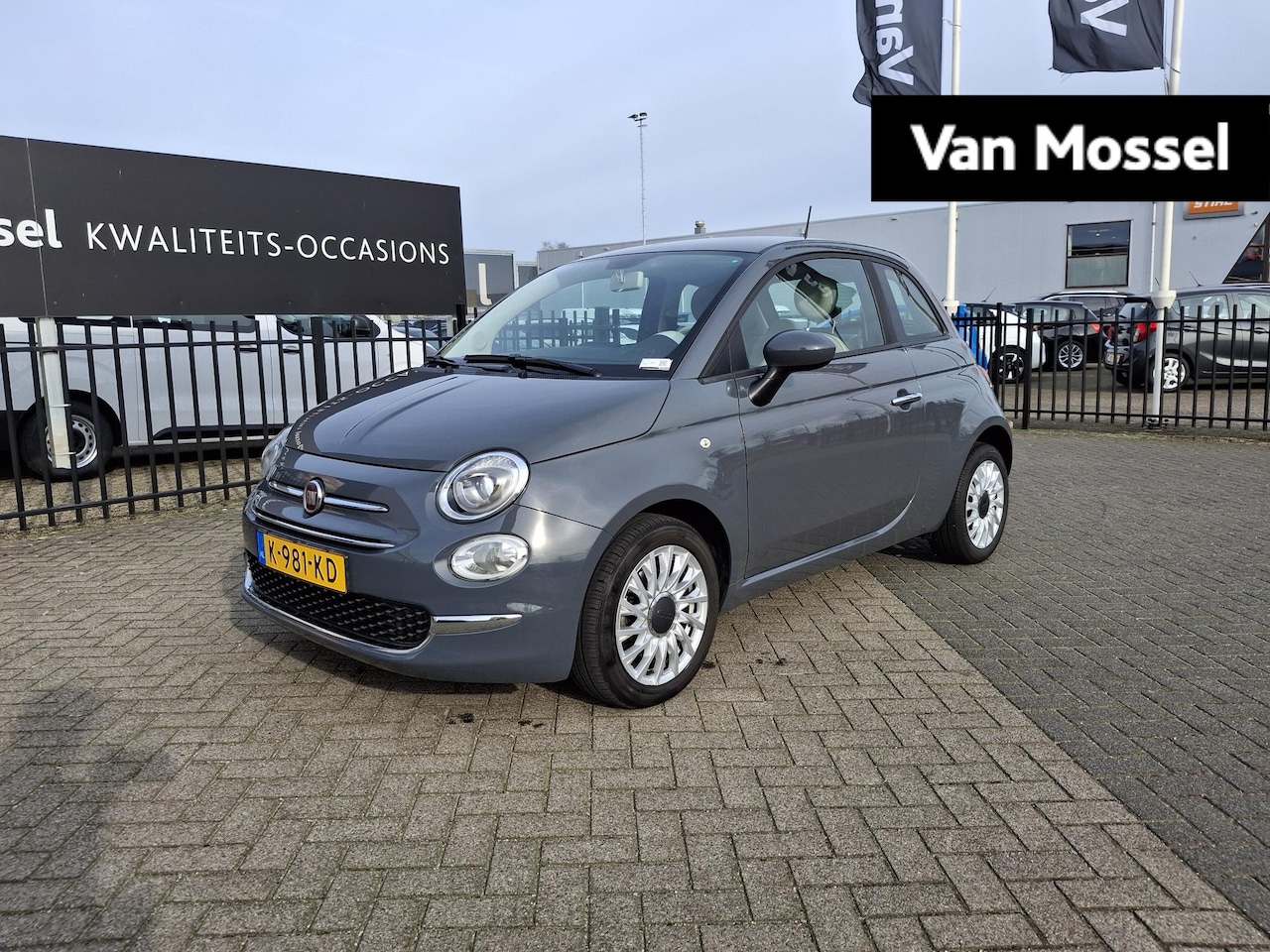 Fiat 500 - 1.0 Hybrid Lounge | Airco | Apple Carplay/Android Auto | Lichtmetalen velgen - AutoWereld.nl