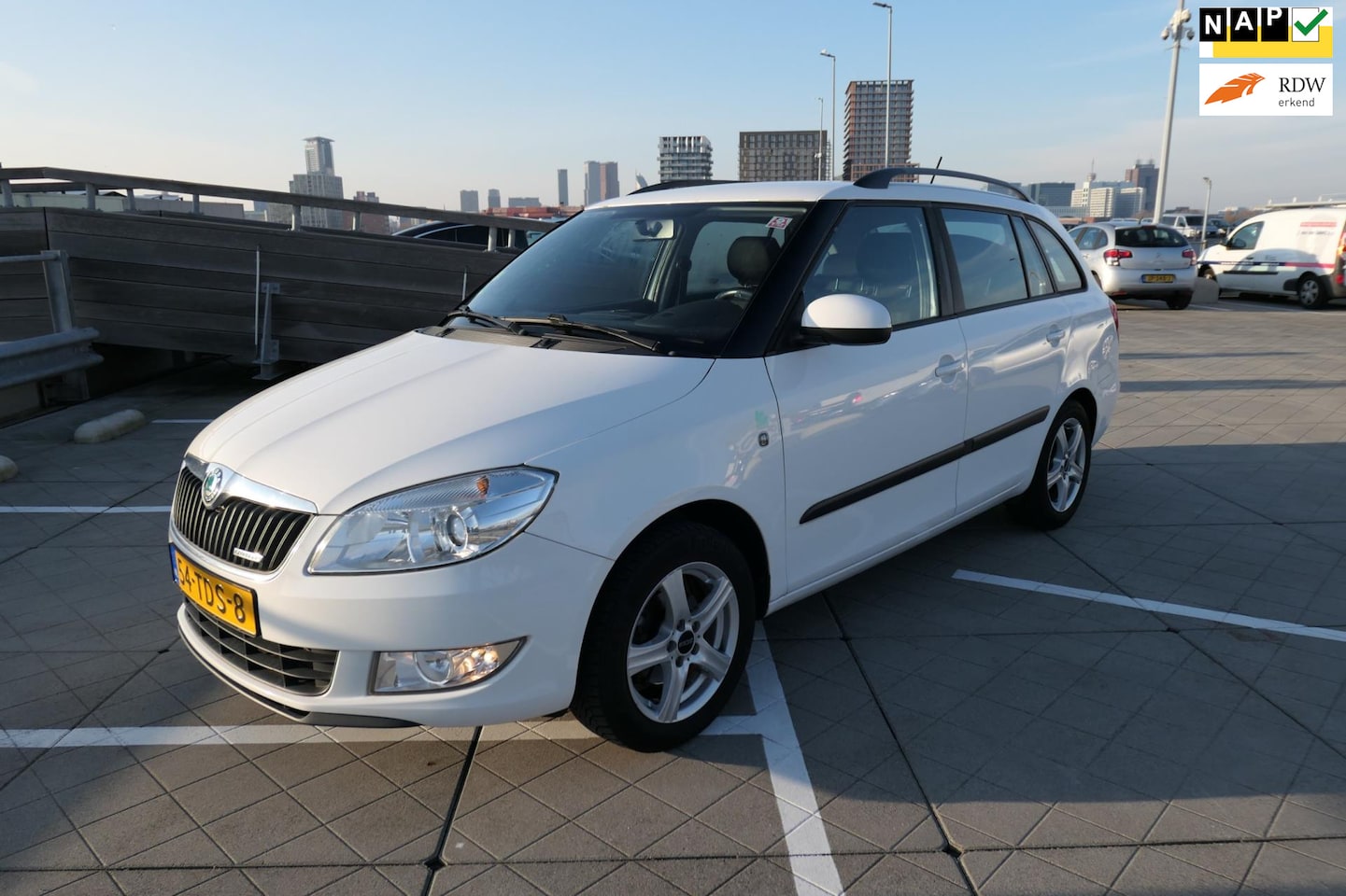 Skoda Fabia Combi - 1.2 TDI Greenline Apk/Climate/Cruise/Nap/Boekjes/Pdc/Cd - AutoWereld.nl