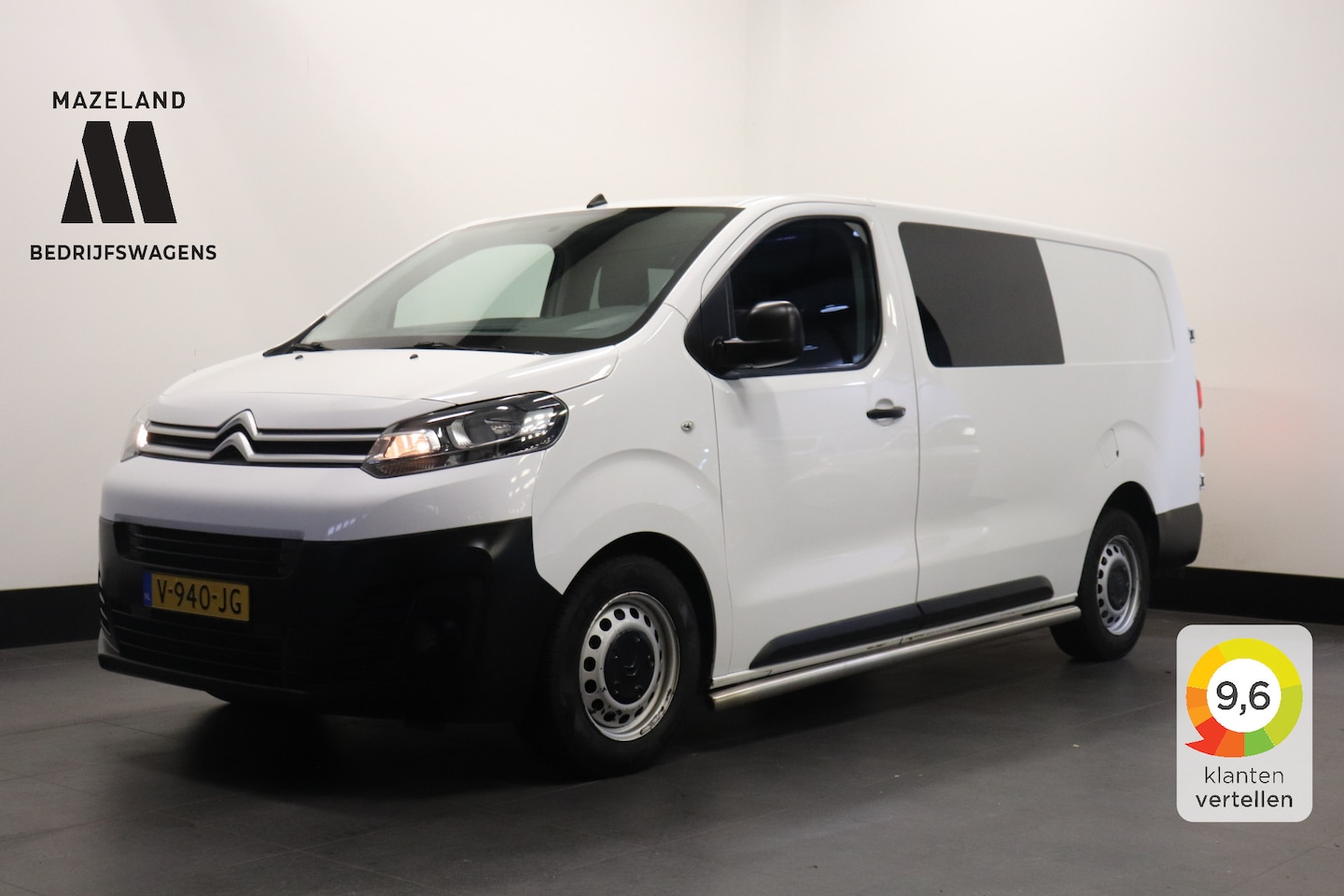 Citroën Jumpy - 2.0 BlueHDI 120PK L2 Dubbele Cabine EURO 6 - Airco - Cruise - PDC - € 15.900,- Excl. - AutoWereld.nl