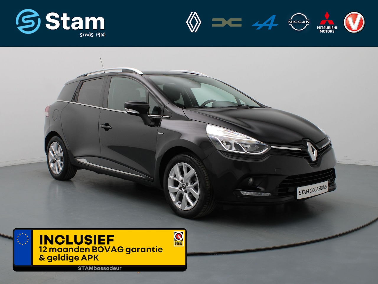 Renault Clio Estate - 0.9 TCe Limited Airco | Navig | Parkeersensoren achter - AutoWereld.nl