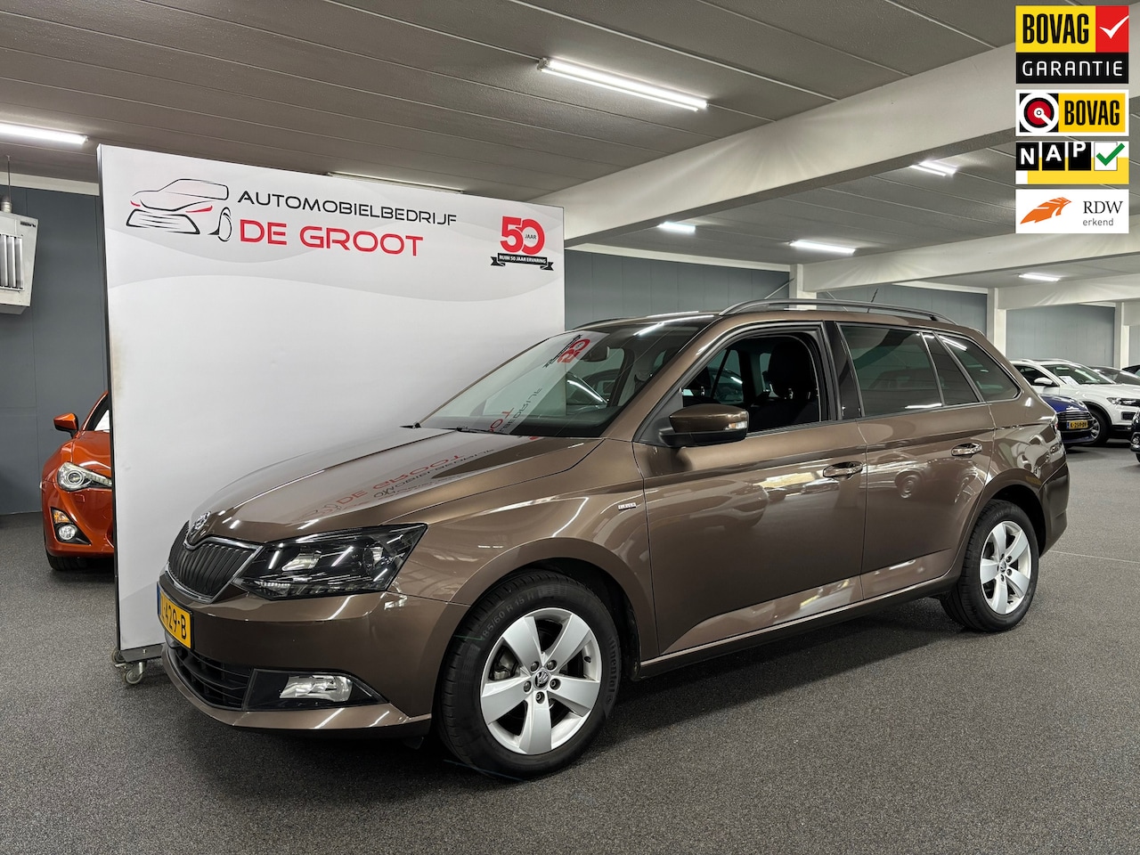 Skoda Fabia Combi - 1.0 TSI Clever / NL-auto met NAP, Eerste eigenaar, 53.389KM - AutoWereld.nl