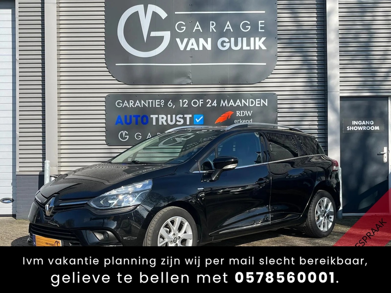 Renault Clio Estate - 0.9 TCe 90PK Limited Airco,Cruise,Navi,Pdc,Eco,Bluetooth,Start/Stop,Isofix,Led,BassReflex - AutoWereld.nl