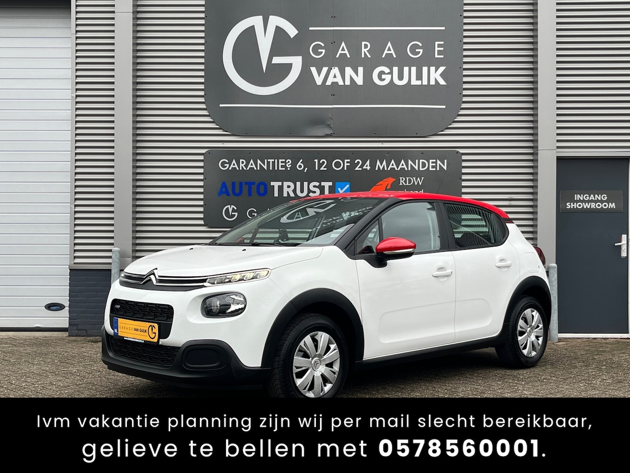 Citroën C3 - 1.2 82PK Airco,Cruise,Trekhaak,Camera,Aux/Usb,Isofix,Bluetooth,Stuurb.,TwoTone, - AutoWereld.nl