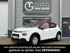 Citroën C3 - 1.2 82PK Airco, Cruise, Trekhaak, Camera, Aux/Usb, Isofix, Bluetooth, Stuurb., TwoTone,