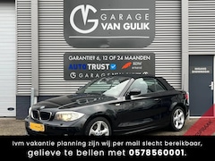 BMW 1-serie Cabrio - 118i 143PK High Executive Automaat, Clima, Cruise, Navi, Leder, Windscherm, Stoelverw., Xe