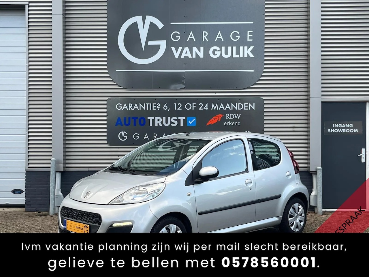 Peugeot 107 - 1.0 68PK Automaat 5 deuren Airco,Led,Isofix,Radio/CdSpeler,Aux,ElektrischPakket,Flippers,C - AutoWereld.nl