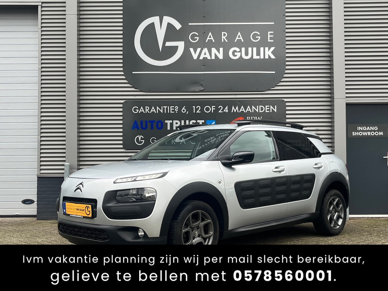 Citroën C4 Cactus - 1.2 110PK Clima,Cruise,Navi,Panodak,Usb,Isofix,Armsteum,Pdc,Dakrail,Camera,Bluetooth,Led, - AutoWereld.nl