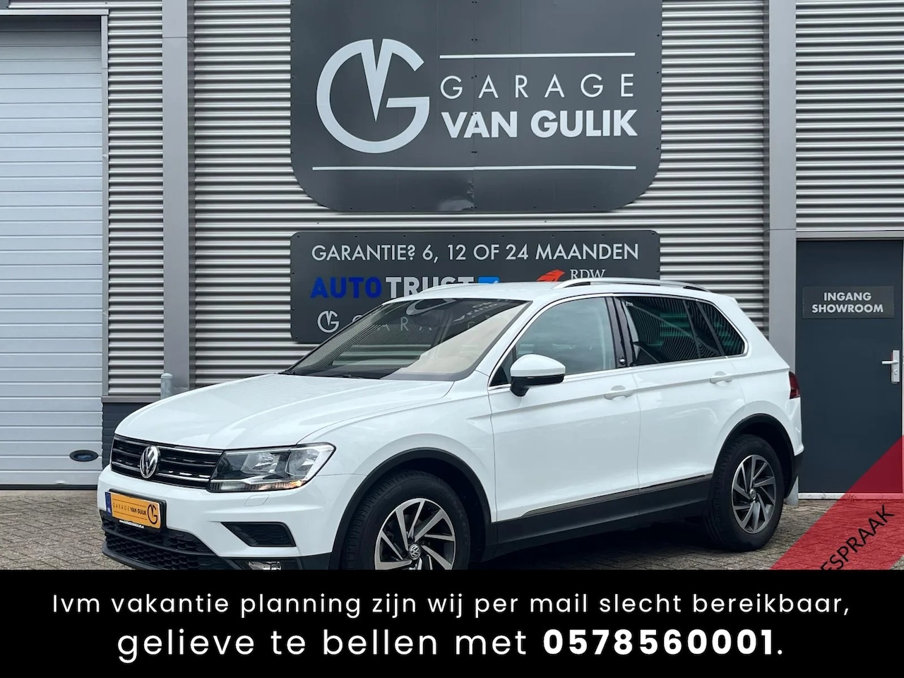 Volkswagen Tiguan - 1.4 TSI ACT 150PK Navi,Clima,Cruise,Stoelverw.,AfneembareTrekhaak,AppleCarPlay,PdcV+A,Geti - AutoWereld.nl