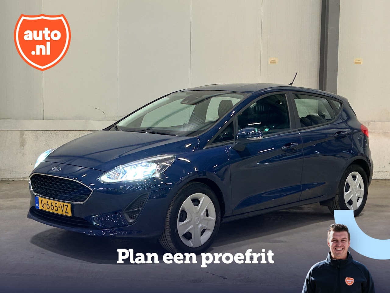 Ford Fiesta - 1.0 EcoBoost Connected | Cruise Control | Carplay | Airco | Elektrische ramen | - AutoWereld.nl