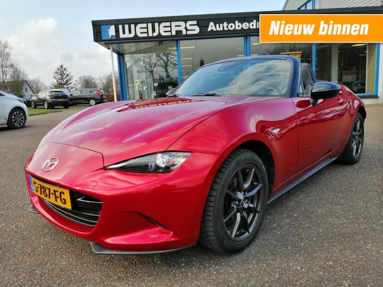 Mazda MX-5 - 1.5 Skyactiv G 131pk, Leder, Navi, Android/Apple, Camera, Clima - AutoWereld.nl