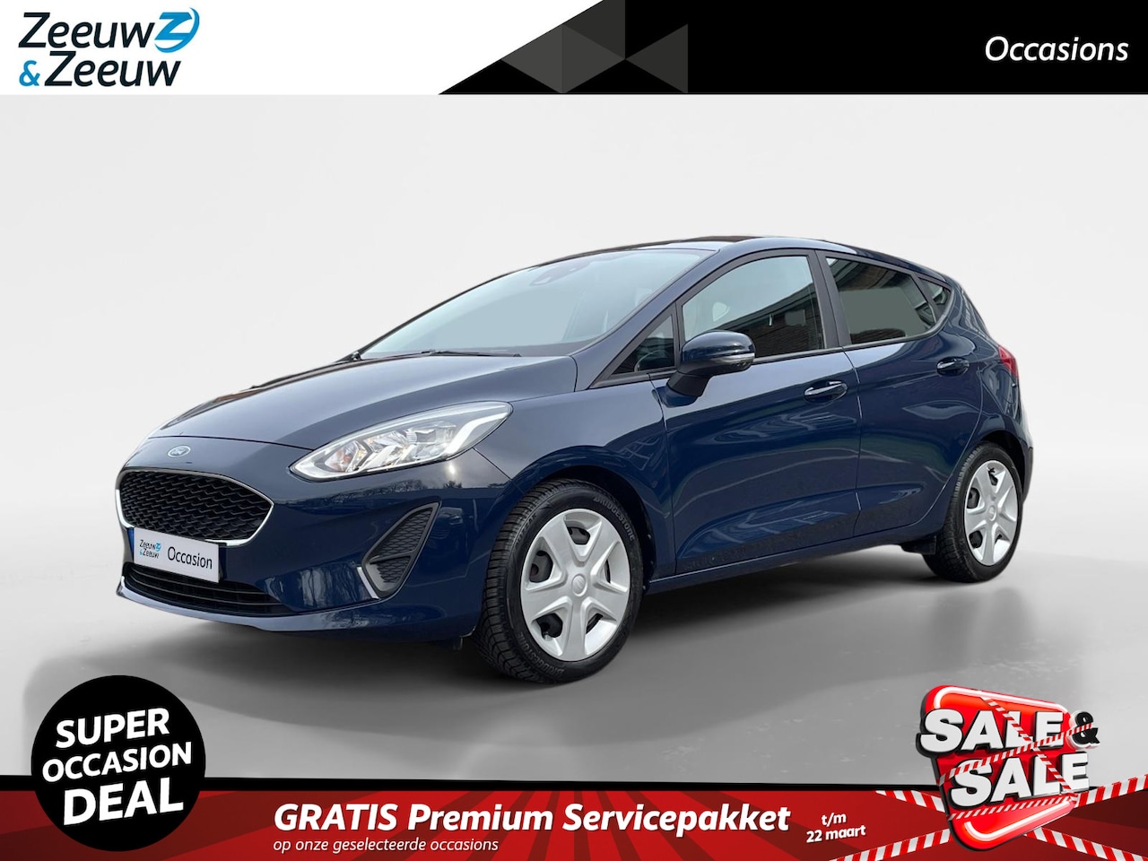 Ford Fiesta - 1.0 EcoBoost Connected 100PK | LED | Airconditioning | Cruise Control | Apple CarPlay / An - AutoWereld.nl