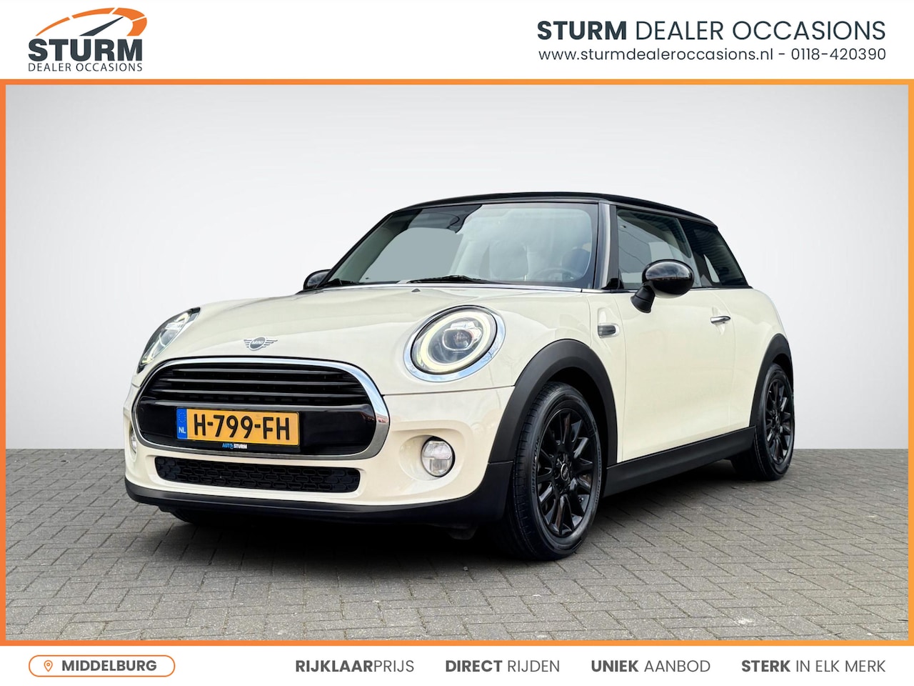 MINI Cooper - Mini 1.5 Pepper | Navigatie Full-Map | Cruise Control | Park. Sensor | LED Koplampen | Key - AutoWereld.nl