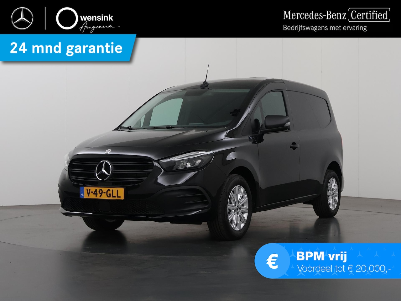 Mercedes-Benz Citan - 110 CDI L1 Pro | Aut. | Airco | Bluetooth | Cruise Control | Stoelverwarming | Trekhaak | - AutoWereld.nl