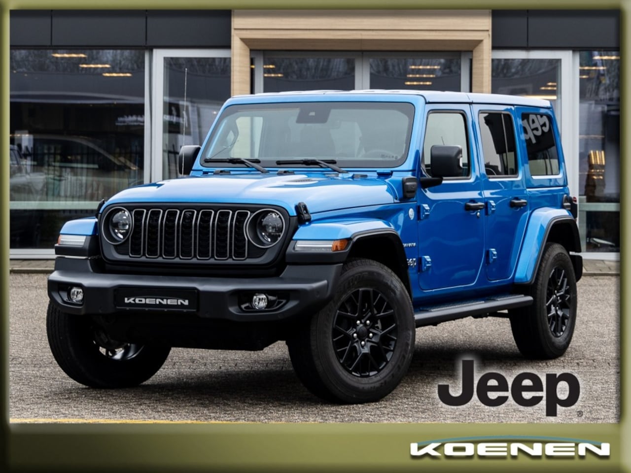 Jeep Wrangler - 4Xe PHEV 380 x4x Aut. SAHARA NAVI / CRUISE / CLIMA - AutoWereld.nl