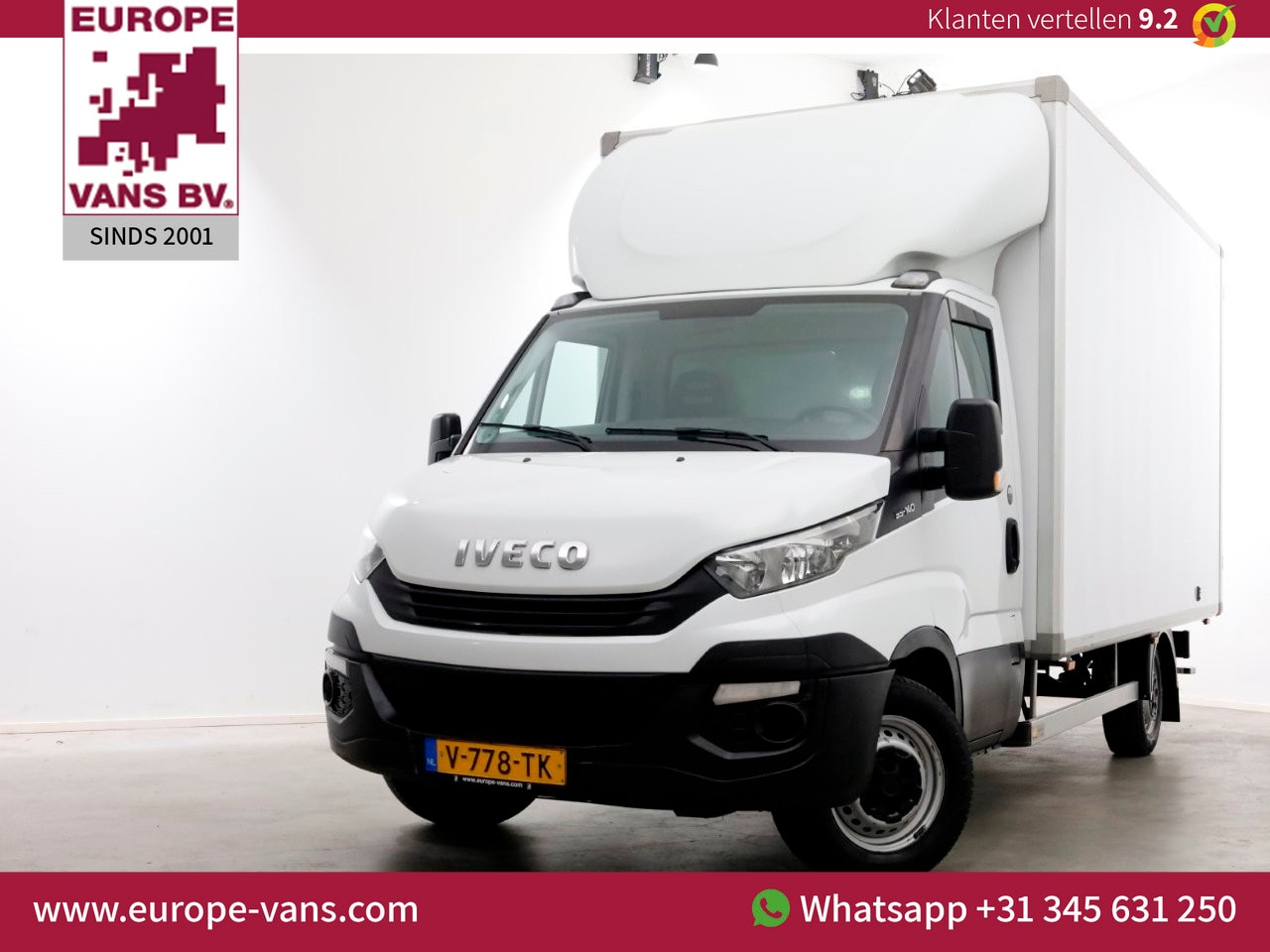 Iveco Daily - 35S14 136pk Euro6 Bakwagen met achterdeuren 11-2018 - AutoWereld.nl