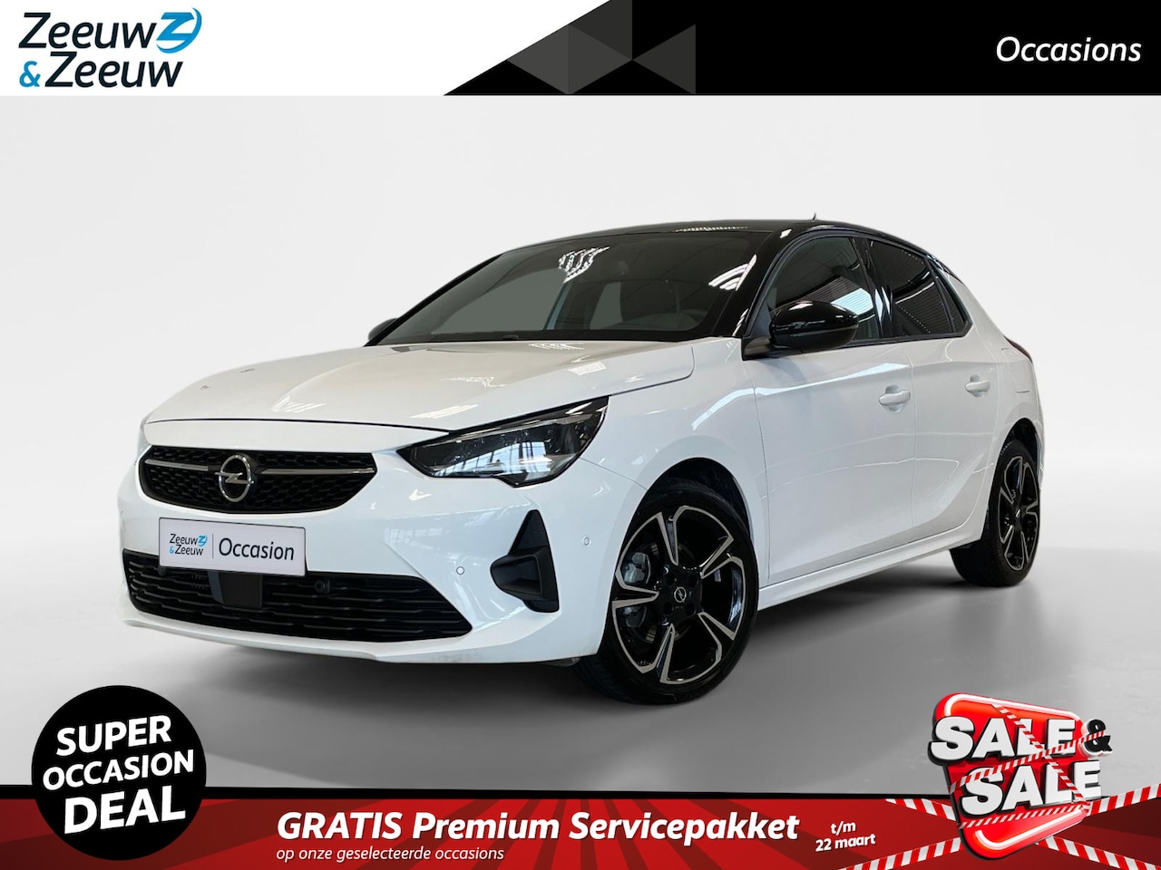 Opel Corsa - 1.2 GS-LINE | ADVANCE PACK | APPLE CARPLAY | TWO TONE | - AutoWereld.nl