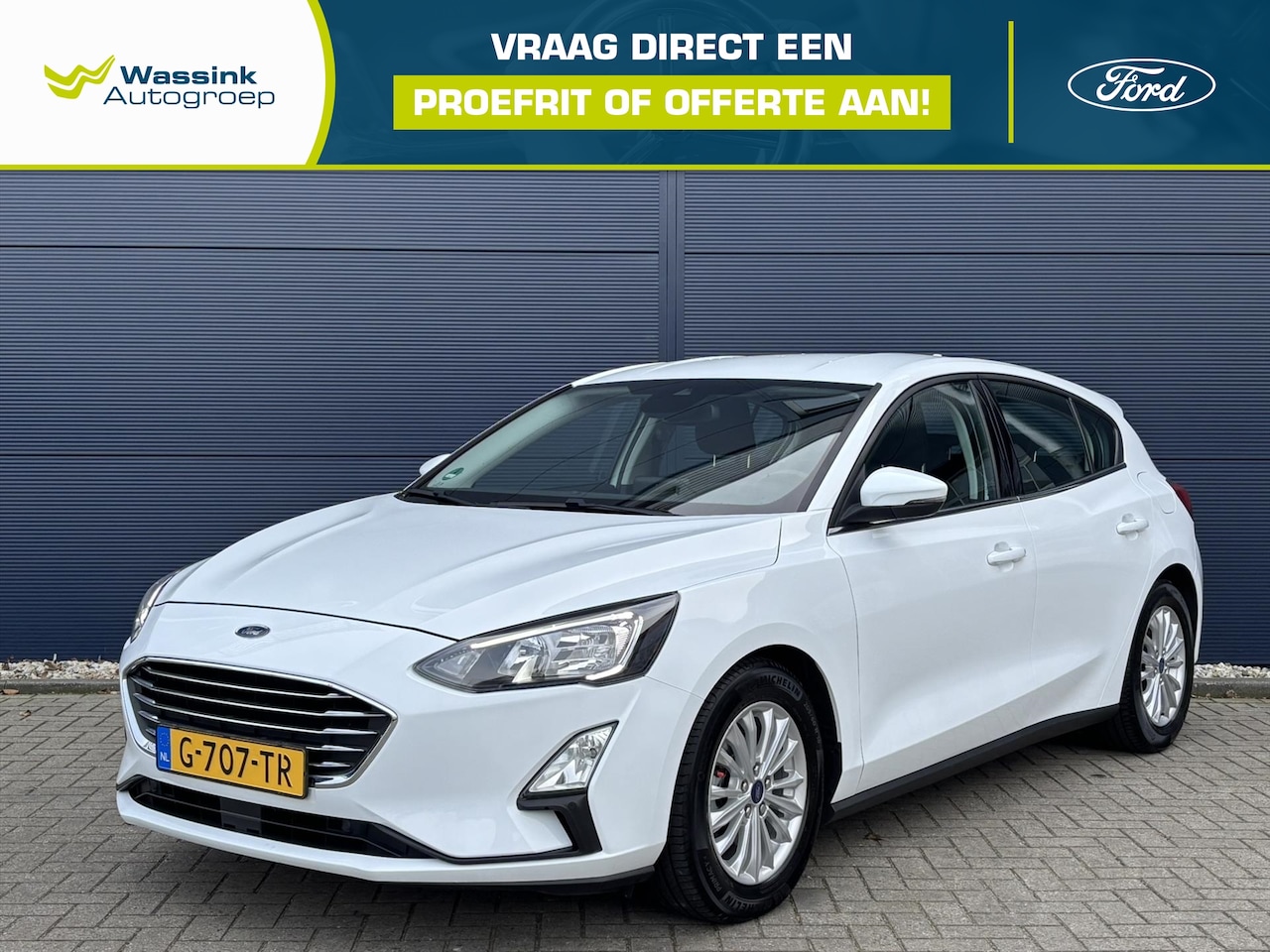 Ford Focus - 1.0 EcoBoost 125pk Titanium Business | Navigatie | Bluetooth - AutoWereld.nl