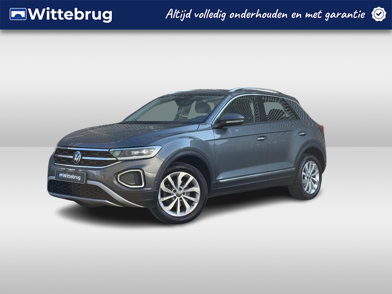 Volkswagen T-Roc - 1.5 TSI 150pk DSG Style / App connect / Achteruitrij camera / Lichtmetaal 17'' / Elektrisc - AutoWereld.nl