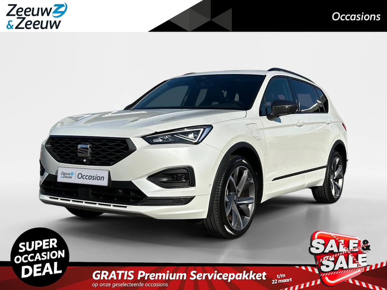 Seat Tarraco - 1.4 TSI e-Hybrid PHEV FR | Zeer nette auto | Automaat | Navigatie | Apple carplay & Androi - AutoWereld.nl