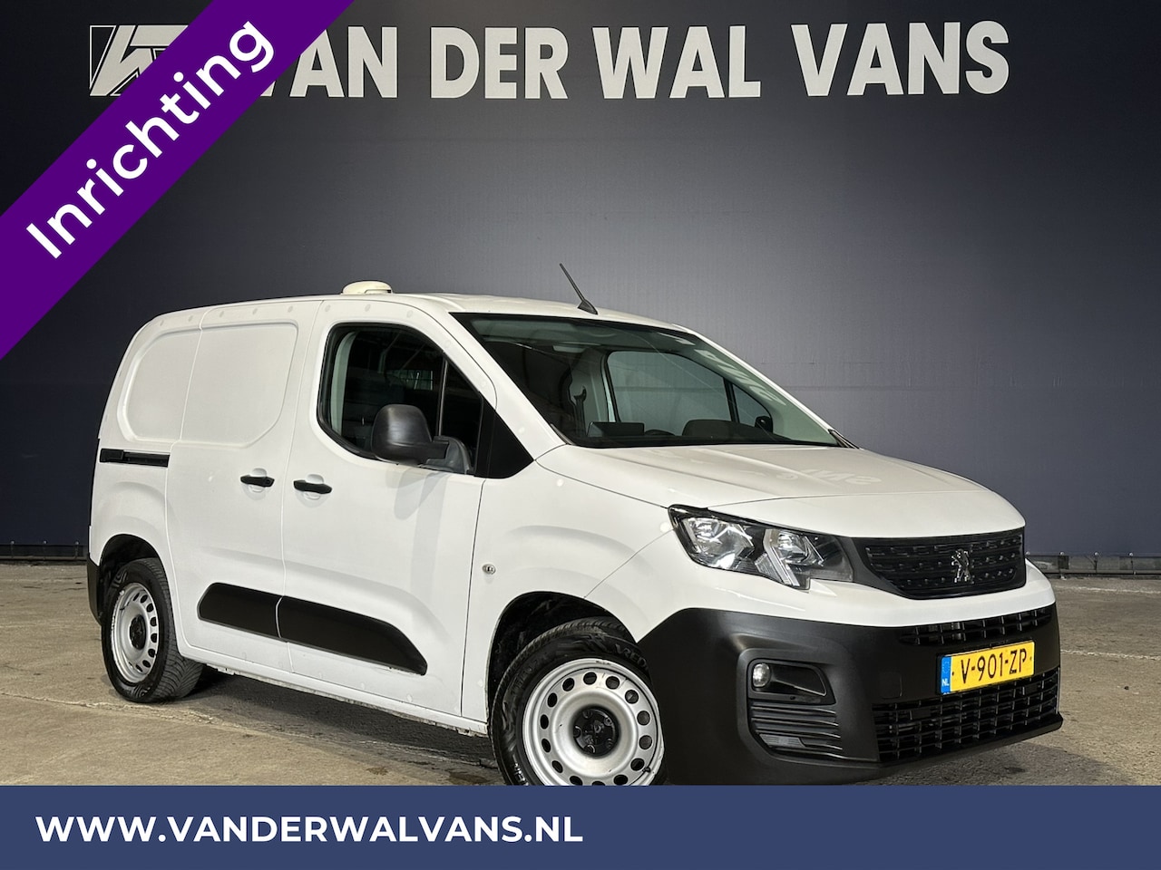 Peugeot Partner - 1.6 BlueHDI Premium 100pk L1H1 inrichting Euro6 Airco | Navigatie | Apple Carplay | Cruise - AutoWereld.nl