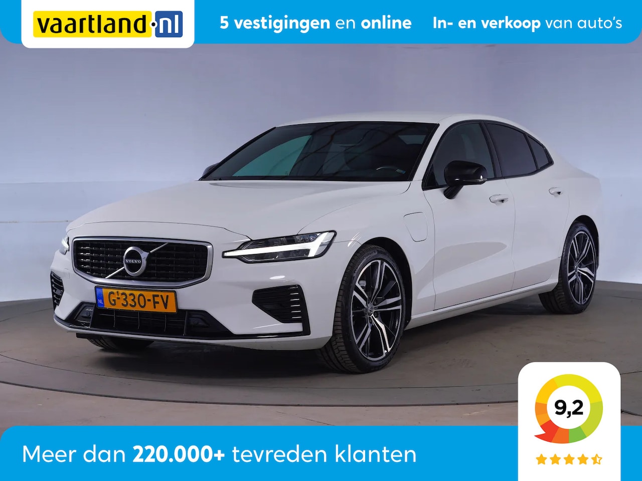 Volvo S60 - T8 TwinEgine R-Design [ Stoelverwarming Nav Leder ] - AutoWereld.nl