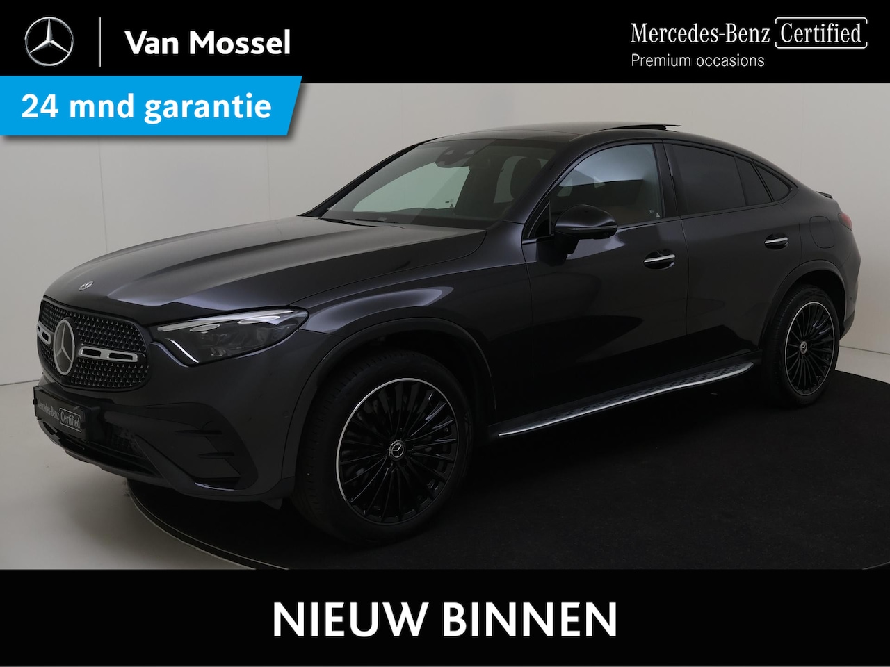 Mercedes-Benz GLC-klasse Coupé - 300e 4MATIC AMG Line Premium Plus / Panoramadak / Rijassistentiepakket/ HUD /Burmester - AutoWereld.nl