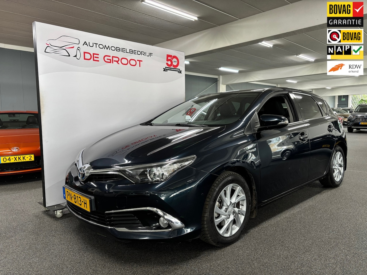 Toyota Auris - 1.8 Hybrid Executive / NL-auto, Automaat, Navi, Stoelverwarming - AutoWereld.nl