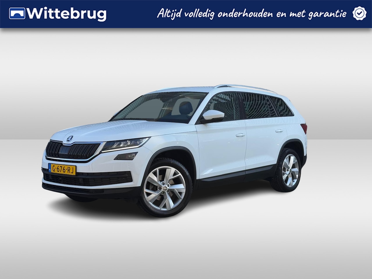 Skoda Kodiaq - 1.5 TSI Limited Business Edition /DSG/ Wit/ Led/ 5P/ Camera/ Clima/ Navi/ PDC/  19 lmv/ P4 - AutoWereld.nl