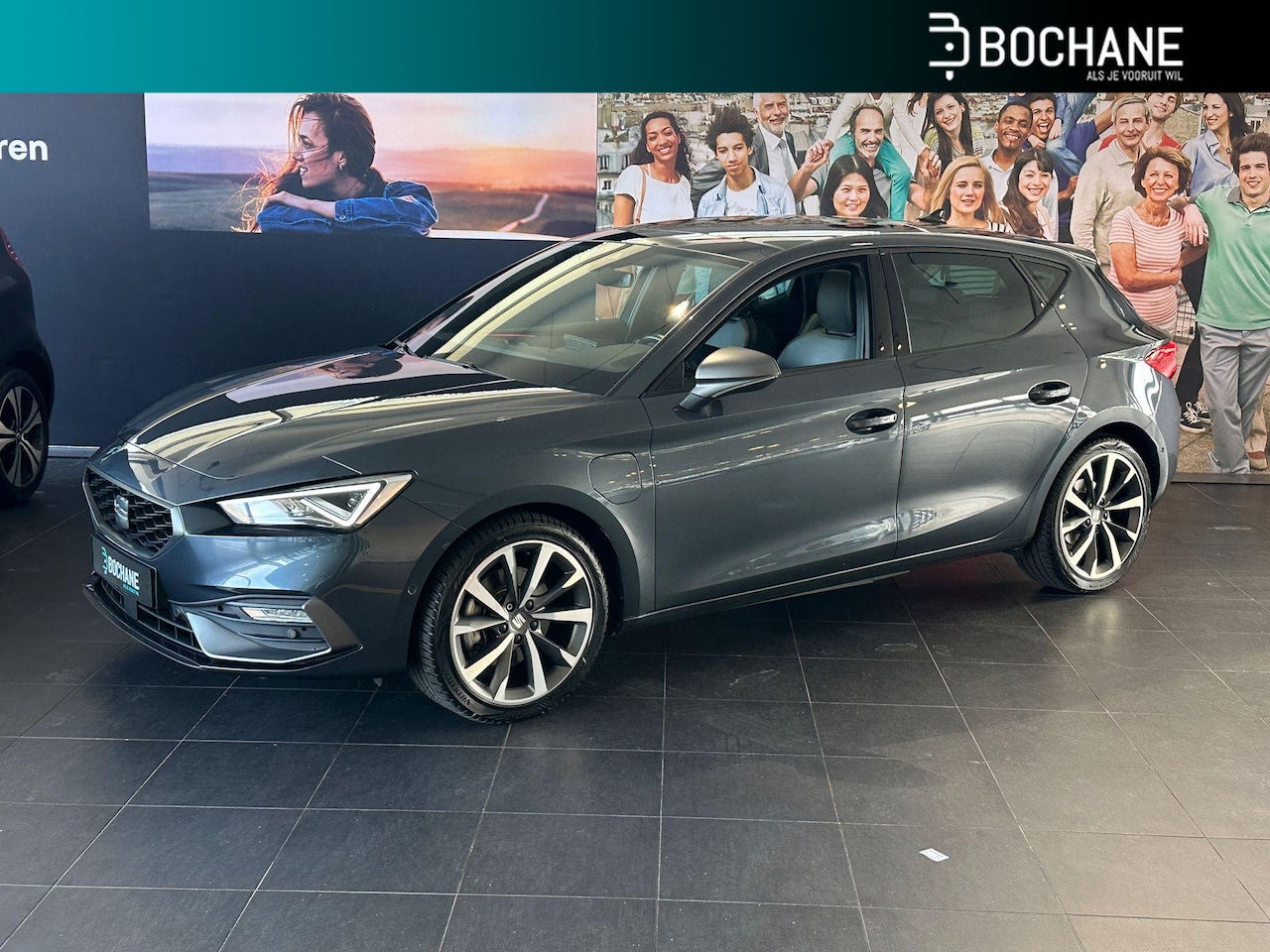 Seat Leon - 1.4 TSI eHybrid PHEV FR Business Intense AUTOMAAT | ELEKTRISCH WEGKLAPBARE TREKHAAK | NAVI - AutoWereld.nl