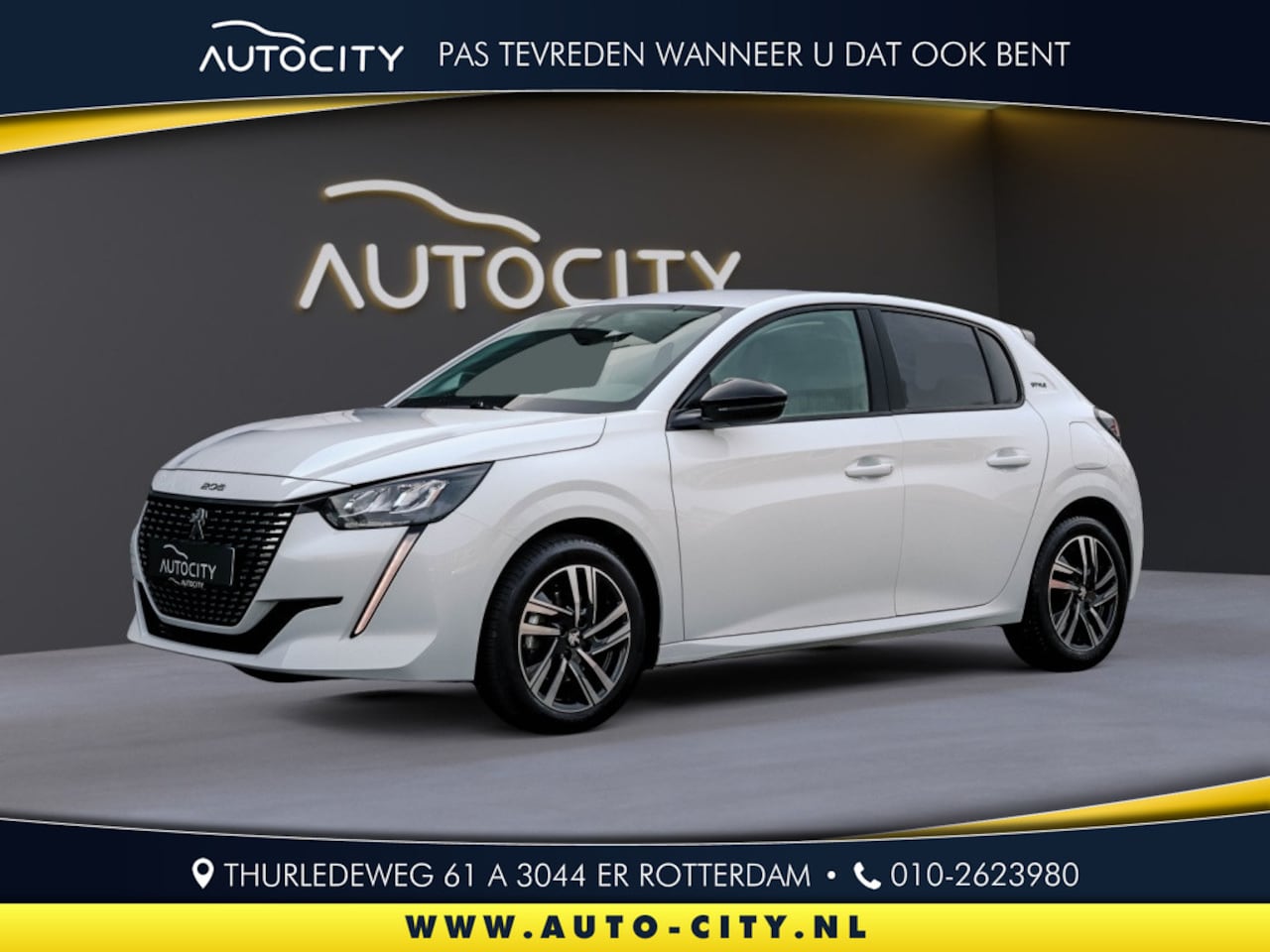 Peugeot 208 - 1.2 100 pk Style Navi l Cruise - AutoWereld.nl