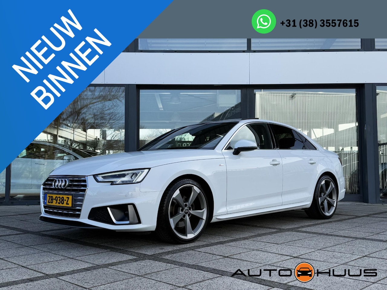 Audi A4 Limousine - 40 TFSI S-Line | Panorama | Virtual | 19 Inch | - AutoWereld.nl