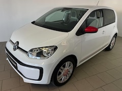 Volkswagen Up! - 1.0 BMT up Beats AIRCO NAVI VIA APP CRUISE SPECIALE UITVOERING PRIVACY GLAS RODE ACCENTEN