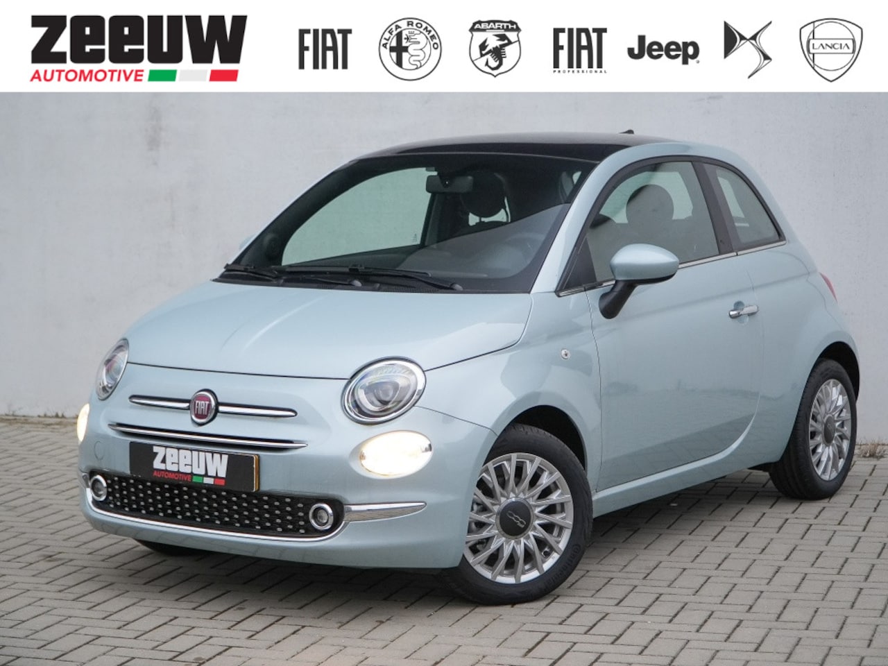 Fiat 500 - 1.0 Hybrid 70 PK Dolcevita | Carplay | Clima | Pano | 15" - AutoWereld.nl