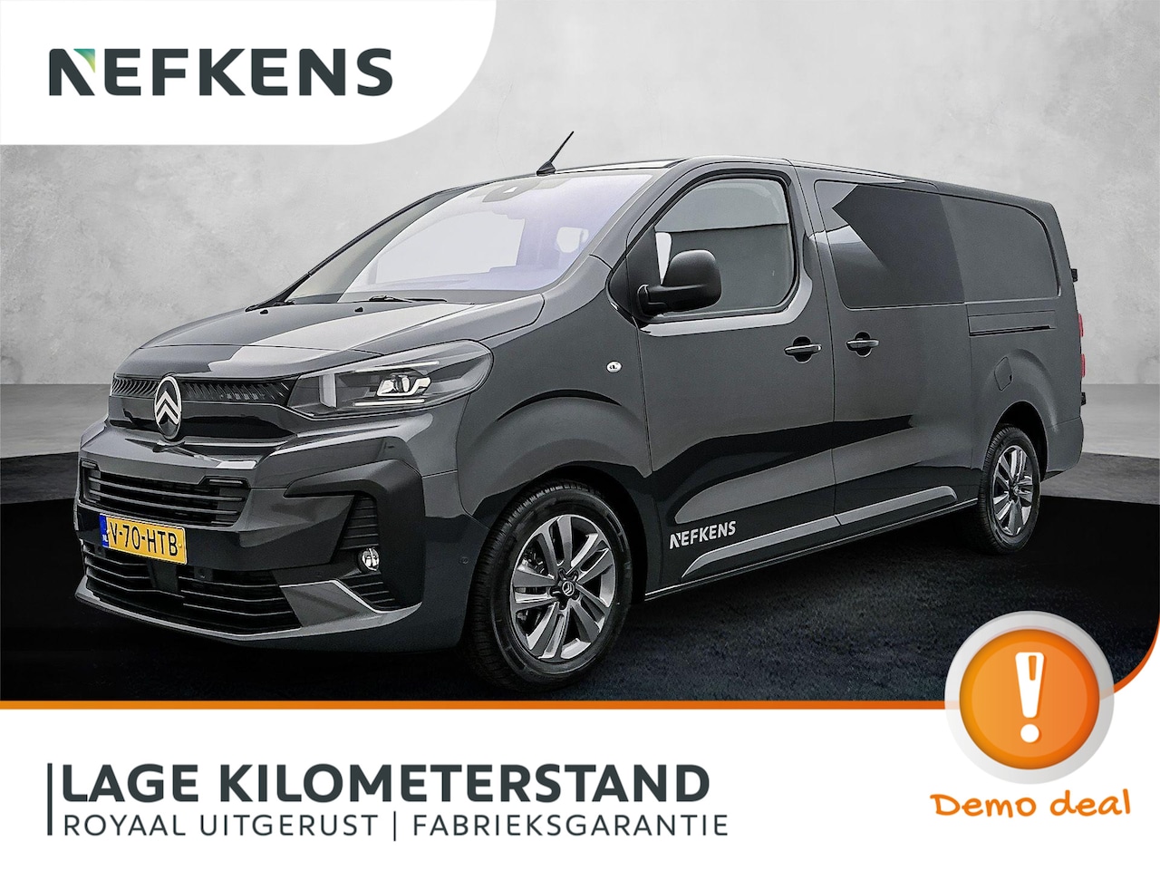 Citroën Jumpy - XL DC 2.0 145pk Automaat Dubbel Cabine | DEMO | Navigatie | Achteruitrijcamera | Climate C - AutoWereld.nl