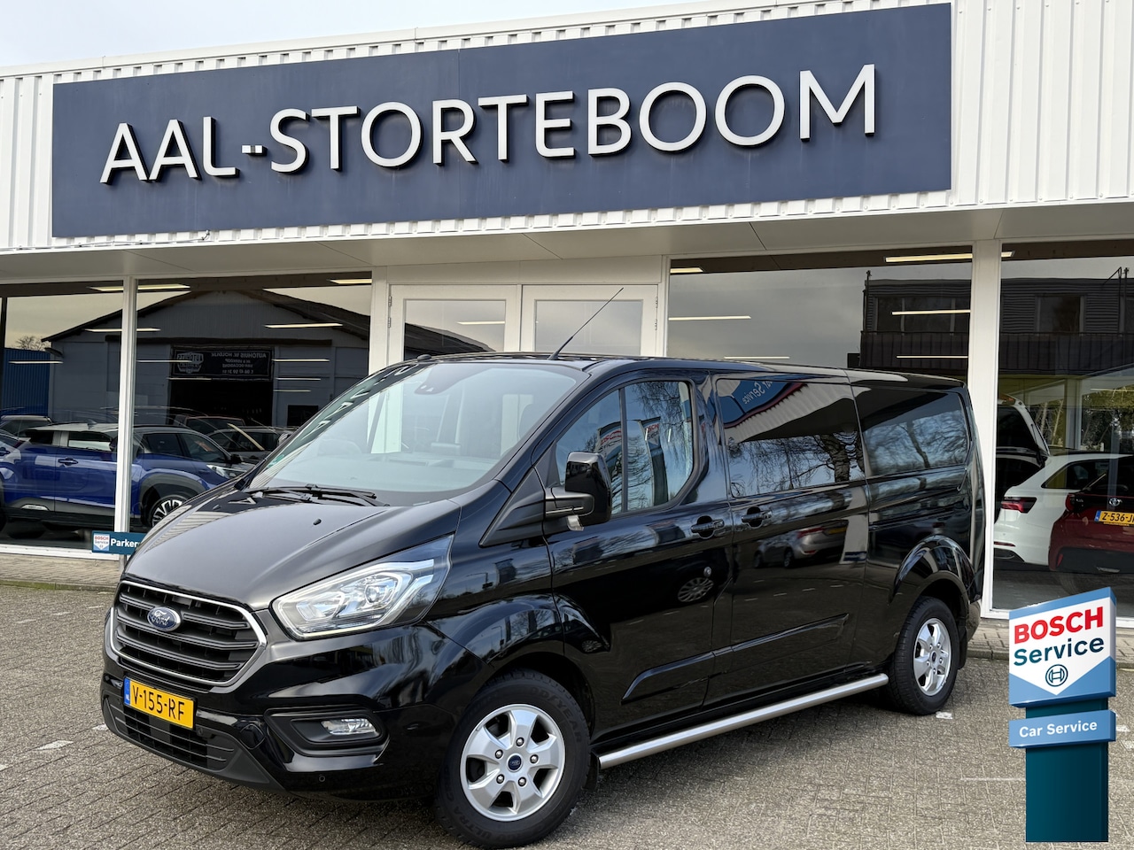 Ford Transit Custom - 300 2.0 TDCI 170pk L2H1 Limited DC | Automaat | Adapt. Cruise | Apple Carplay | PDC v+a in - AutoWereld.nl