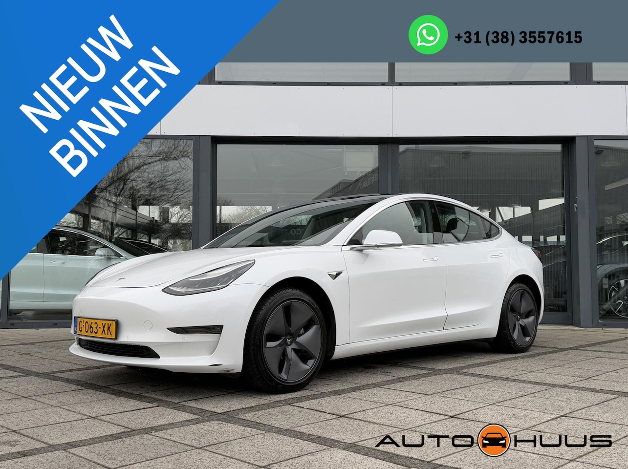 Tesla Model 3 - Long Range RWD Long Range AWD Dual Autopilot Panorama Leder - AutoWereld.nl