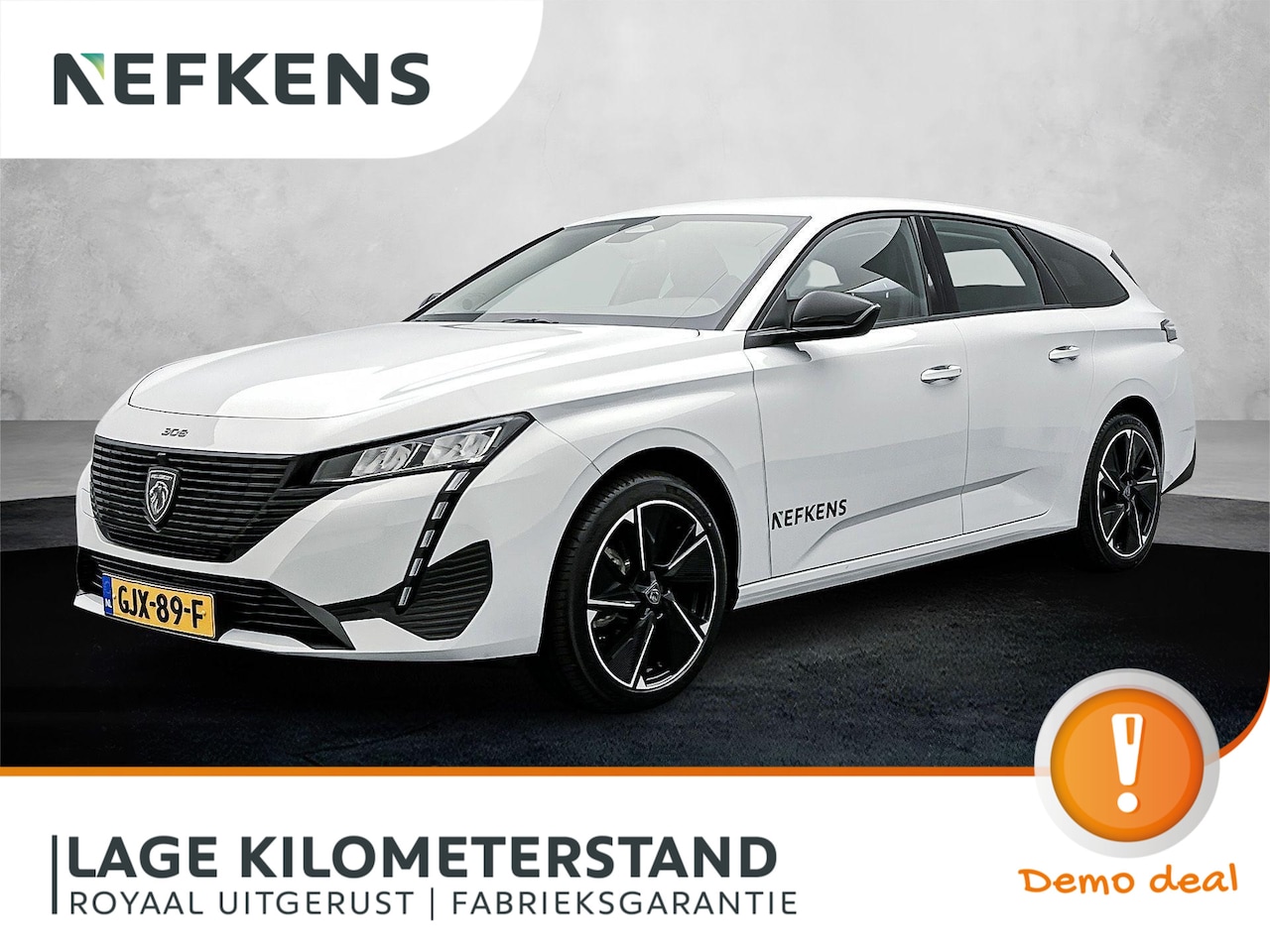 Peugeot e-308 SW - Style 54 kWh 156pk Automaat | 18" inch lm velgen | Adaptieve Cruise control | Dodehoek det - AutoWereld.nl