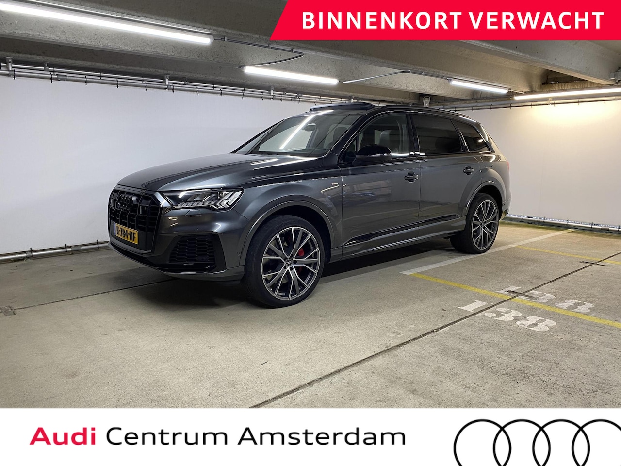 Audi Q7 - 60 TFSI e quattro Competition 340 pk S-tronic | Navigatie | Panoramadak | Elektr. trekhaak - AutoWereld.nl