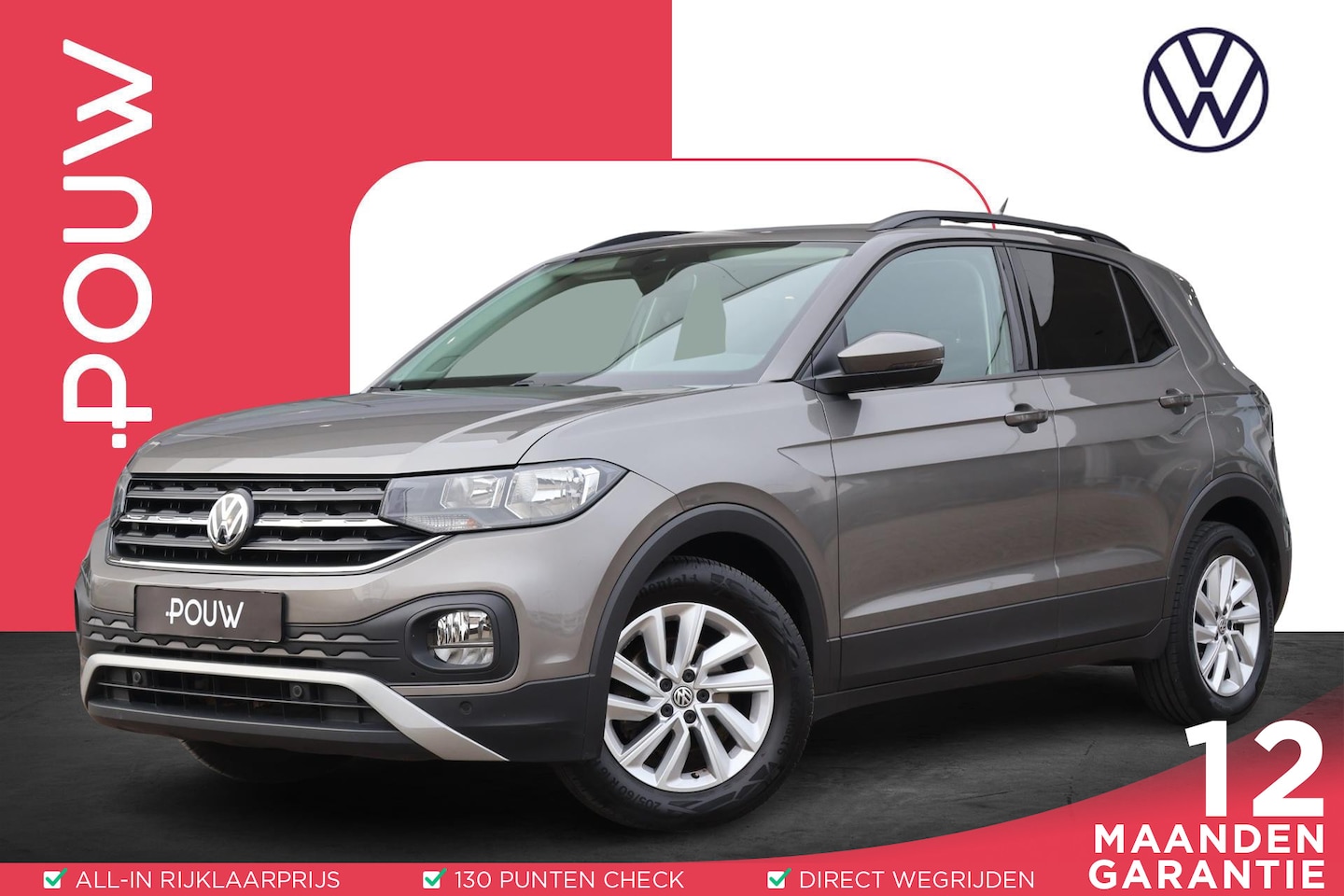 Volkswagen T-Cross - 1.0 TSI 95pk Life | Navigatie | PDC | Android Auto/Apple Carplay | Climate Control - AutoWereld.nl