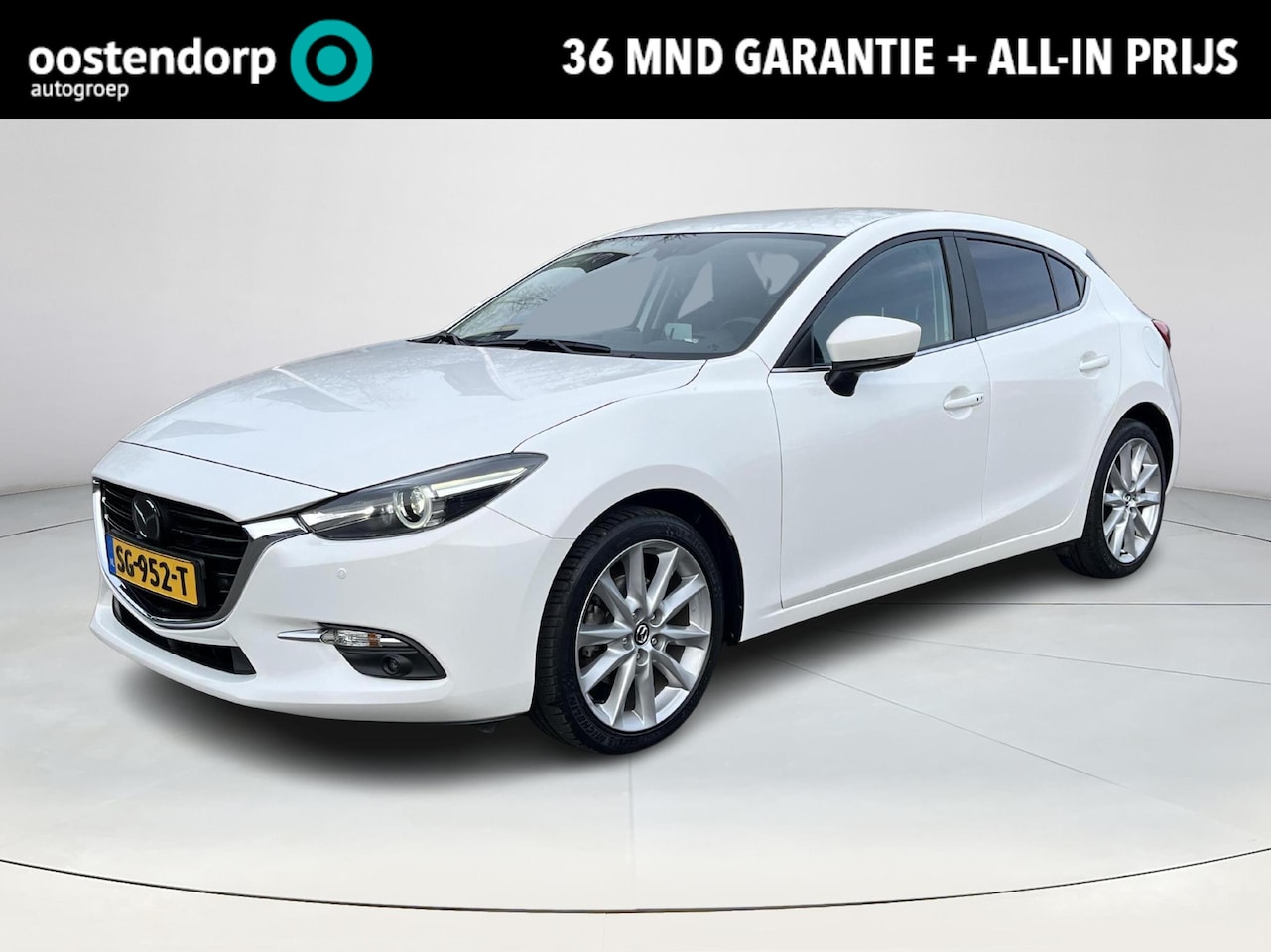 Mazda 3 - 2.0 SkyActiv-G 120 GT-M | Bose-premium | Leder | Camera | Ap­ple Car­Play & An­droid Auto™ - AutoWereld.nl